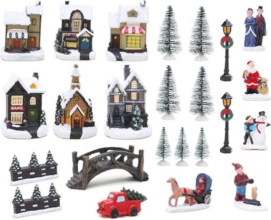 HEEPDD Led-broche, 25 stuks, kersthema ledverlichting, badge voor kerst, kinderen, volwassenen, speelgoed