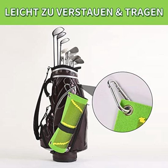 Golf Trainingsmat voor Slagherkenning en Swinganalyse - Oefenmat voor Binnen en Buiten 25 x 50 cm van Merkloos — afbeelding 3