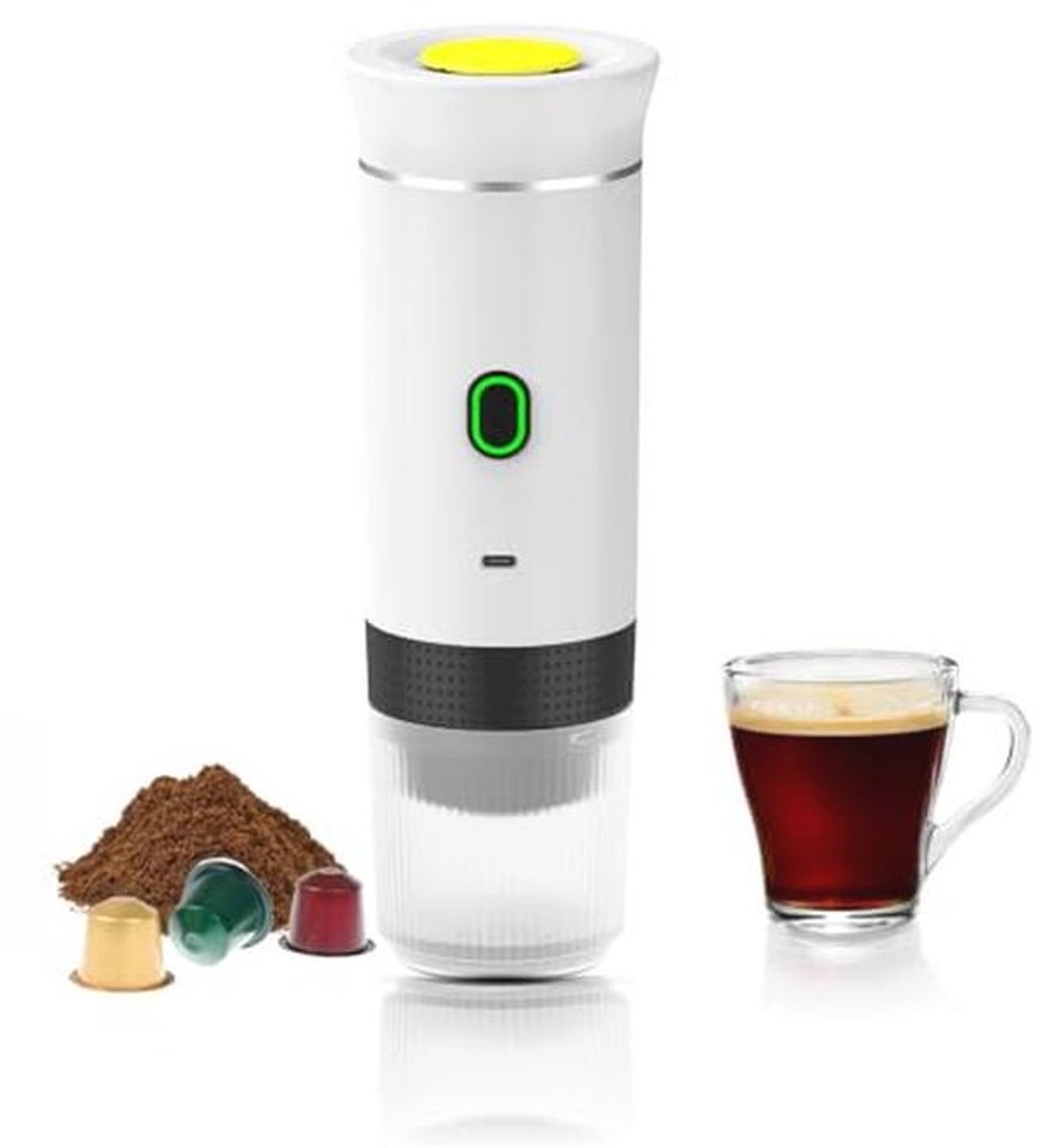 Draagbare Elektrische Espresso Machine voor Reizen en Kamperen zonder Draad