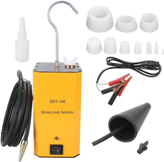 Rooklekdetector Locator SDT101 EVAP Brandstoflekdetectors Automotive Rookmachine Lekdetector Auto Pijp lektester Locator voor 12V Alle Voertuigen