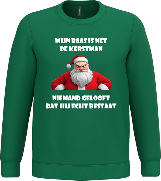 United Labels WEIHNACHTSMANN UGLY CHRISTMAS XMAS - Jumper - grün/gre - Zalando