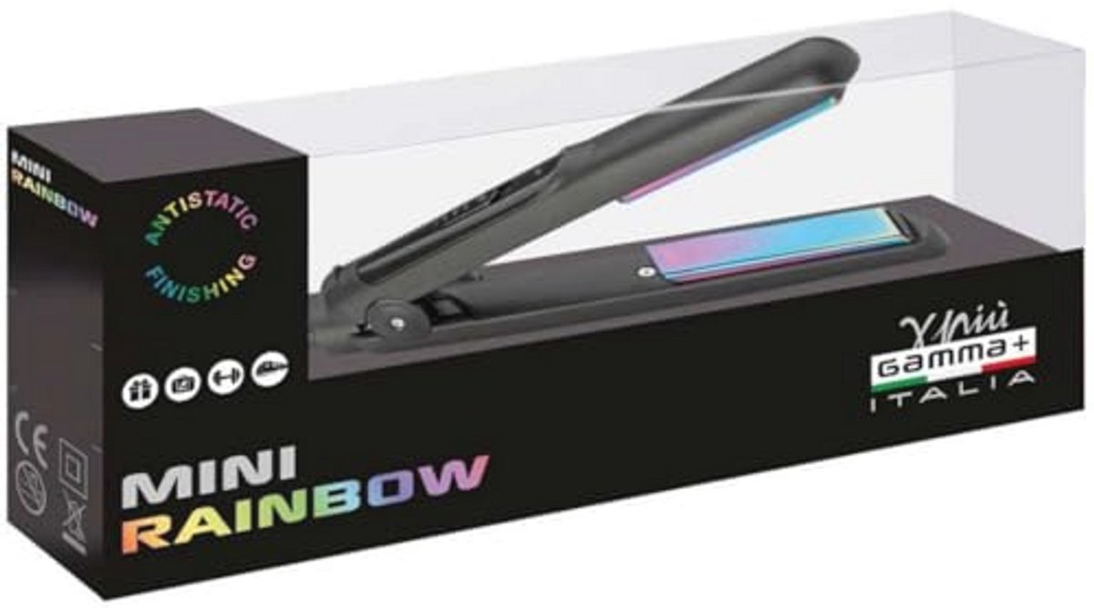 Professionele Mini Stijltang met Instelbare Temperatuur en Snelle Opwarming