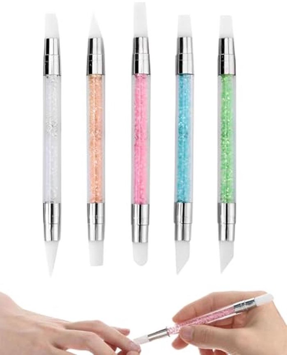 Diamantschilderpotloden voor Nail Art - 5 Stuks