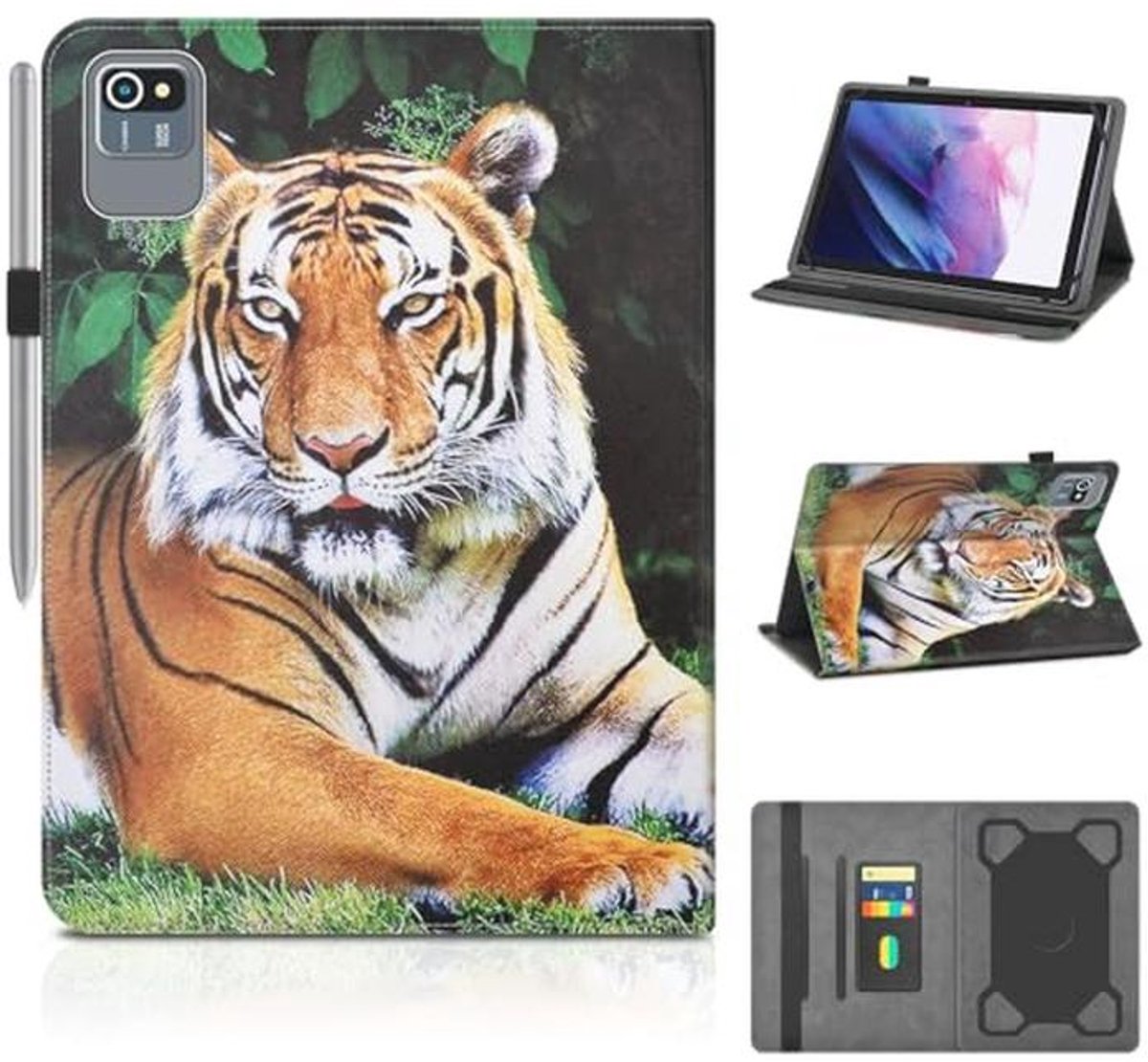 Universele Hoes voor 10 inch Tablets - Beschermende Stand Case