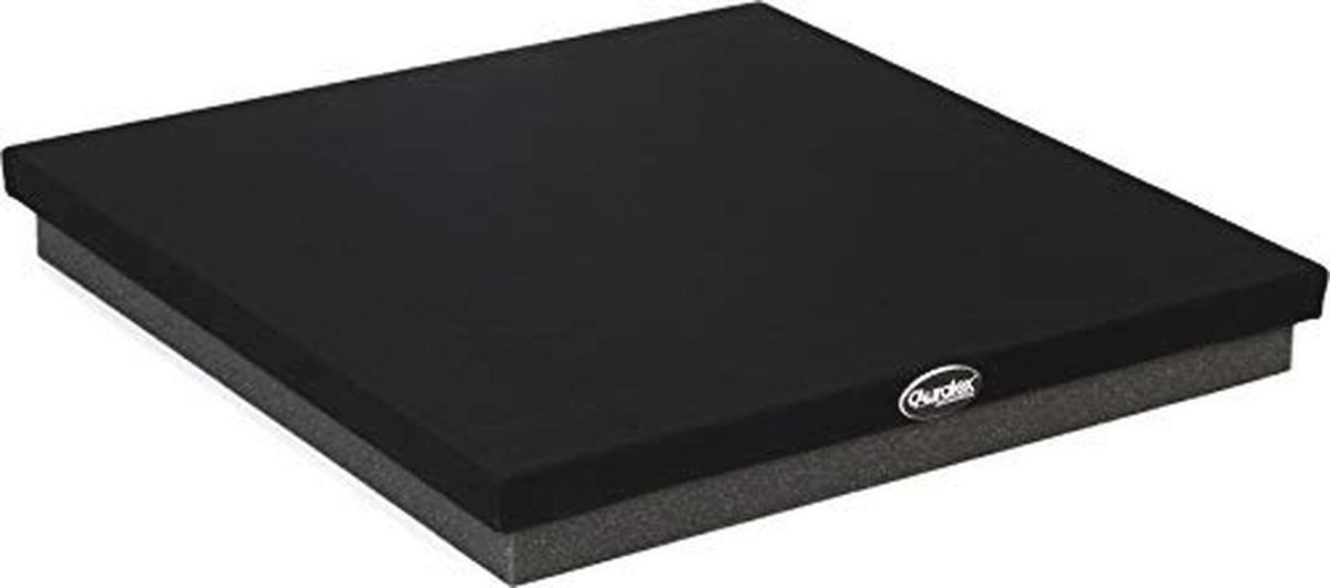 Akoestische Ontkoppeling Riser voor Subwoofers - 4,5 x 38 x 38 cm - Zwart/Antraciet