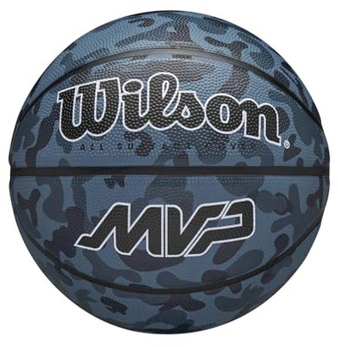 Wilson MVP CAMO Basketbal Blauw 6