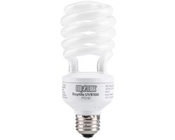 UVB Lamp Tropische Terrarium Verlichting - Compacte 25W E27 Lamp voor Reptielen