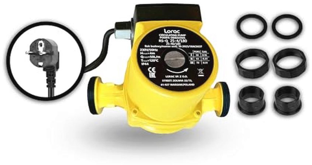 Circulatiepomp voor waterpomp en centrale verwarming – Efficiënte warm water circulatiepomp met automatische drukregeling