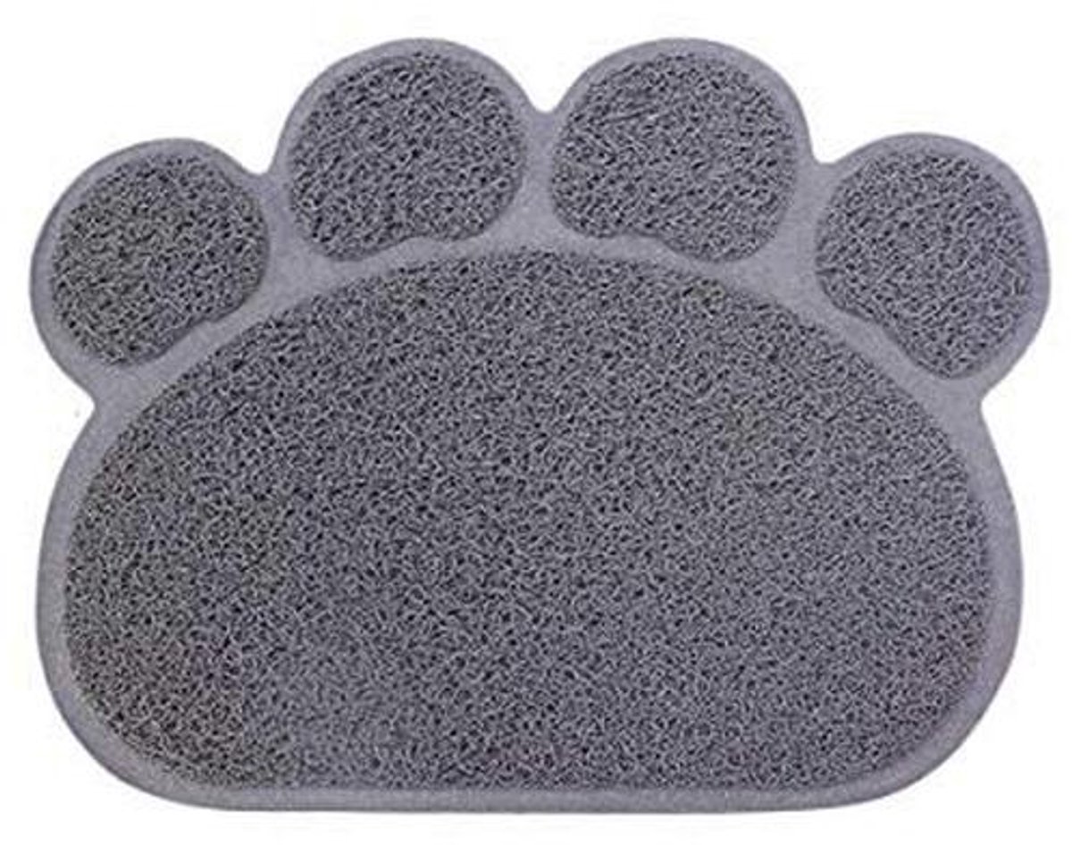 Antislip Voedermat voor Honden en Katten - Waterdicht - 30 x 37 cm