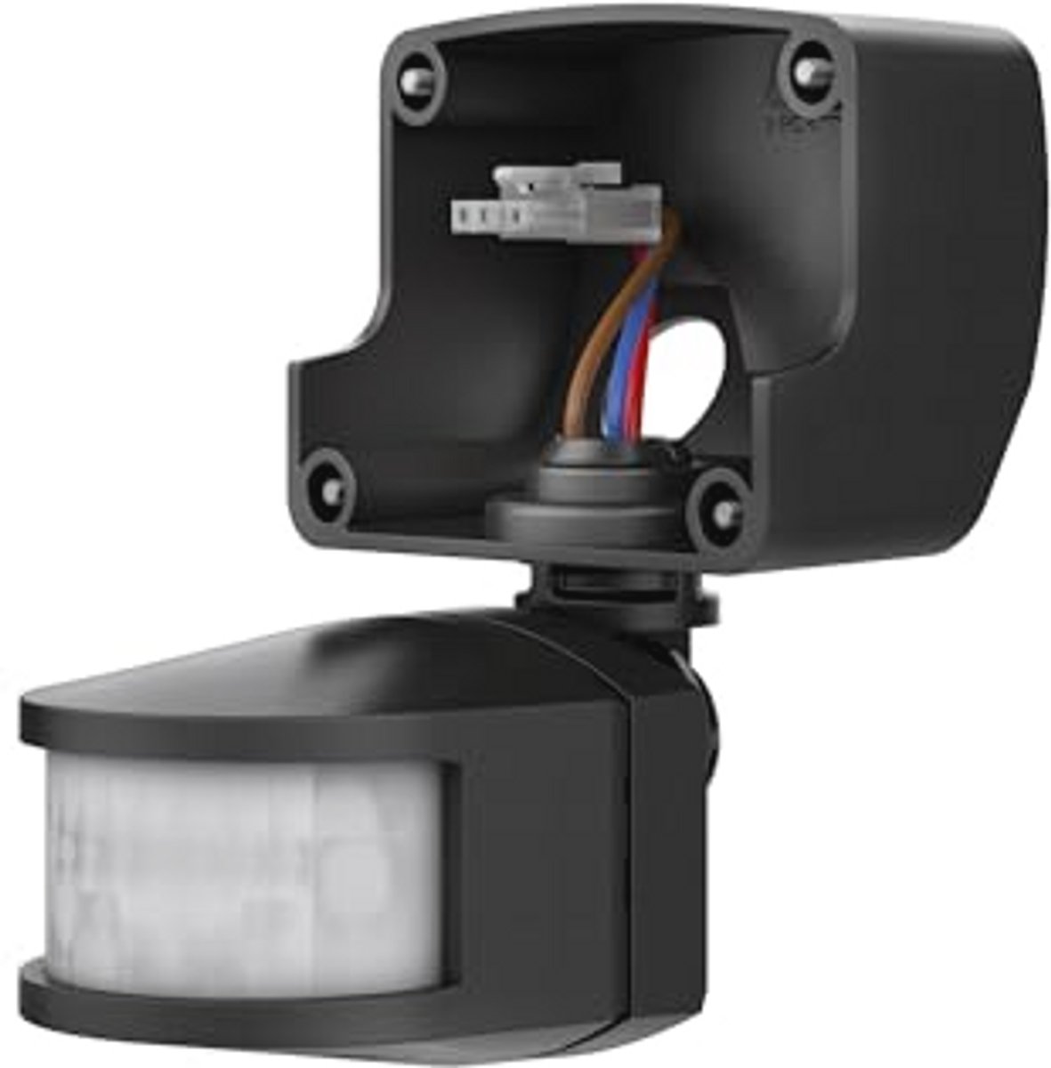 Bewegingsmodule met 180° Detectiehoek en 12 m Bereik - Extra Schakeluitgang voor Verlichting - IP 55