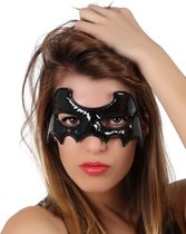 ATOSA - Miss Black Bat vleermuis oogmasker voor volwassenen - Maskers > Masquerade masker