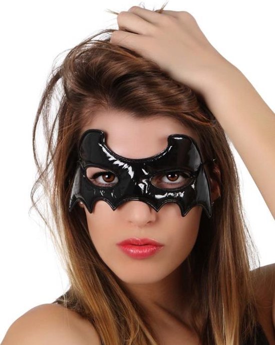 Atosa Miss Black Bat Vleermuis Oogmasker Voor Volwassenen Maskers Masquerade Masker Bol 7413