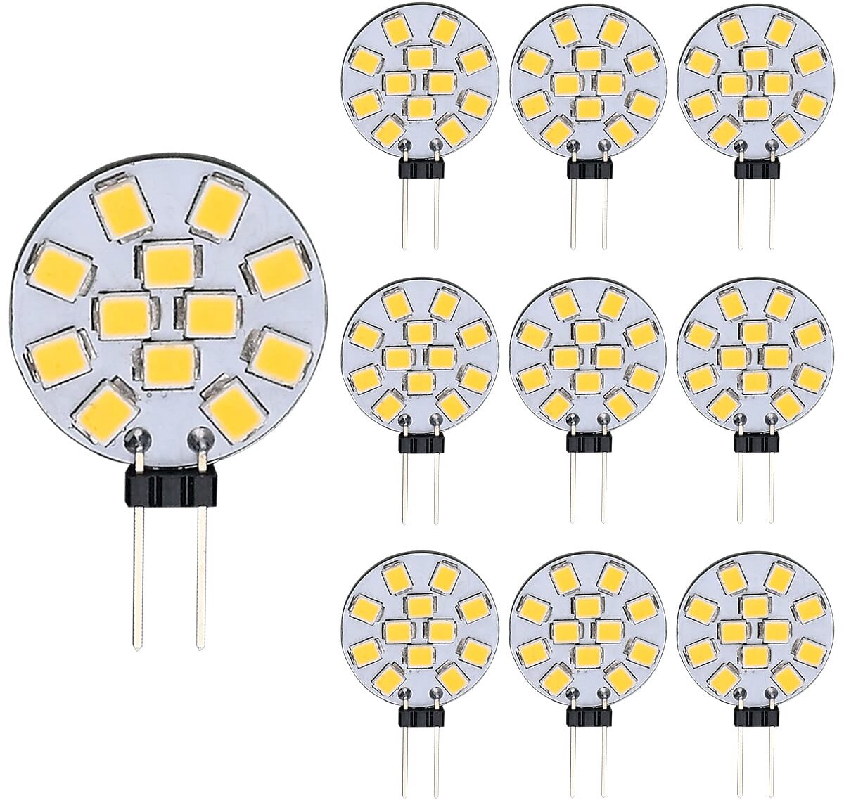 LED line LITE LED Insteeklamp G4 - 2W (vervangt 10W) - 140lm - Ø19mm - 12V - Energiezuinig - 10 stuks