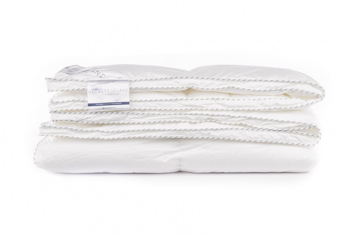 Heckettlane Dekbed - All Year Deken met Synthetische vulling - 140x220 cm - Geschikt voor de zomer - Anti Allergie
