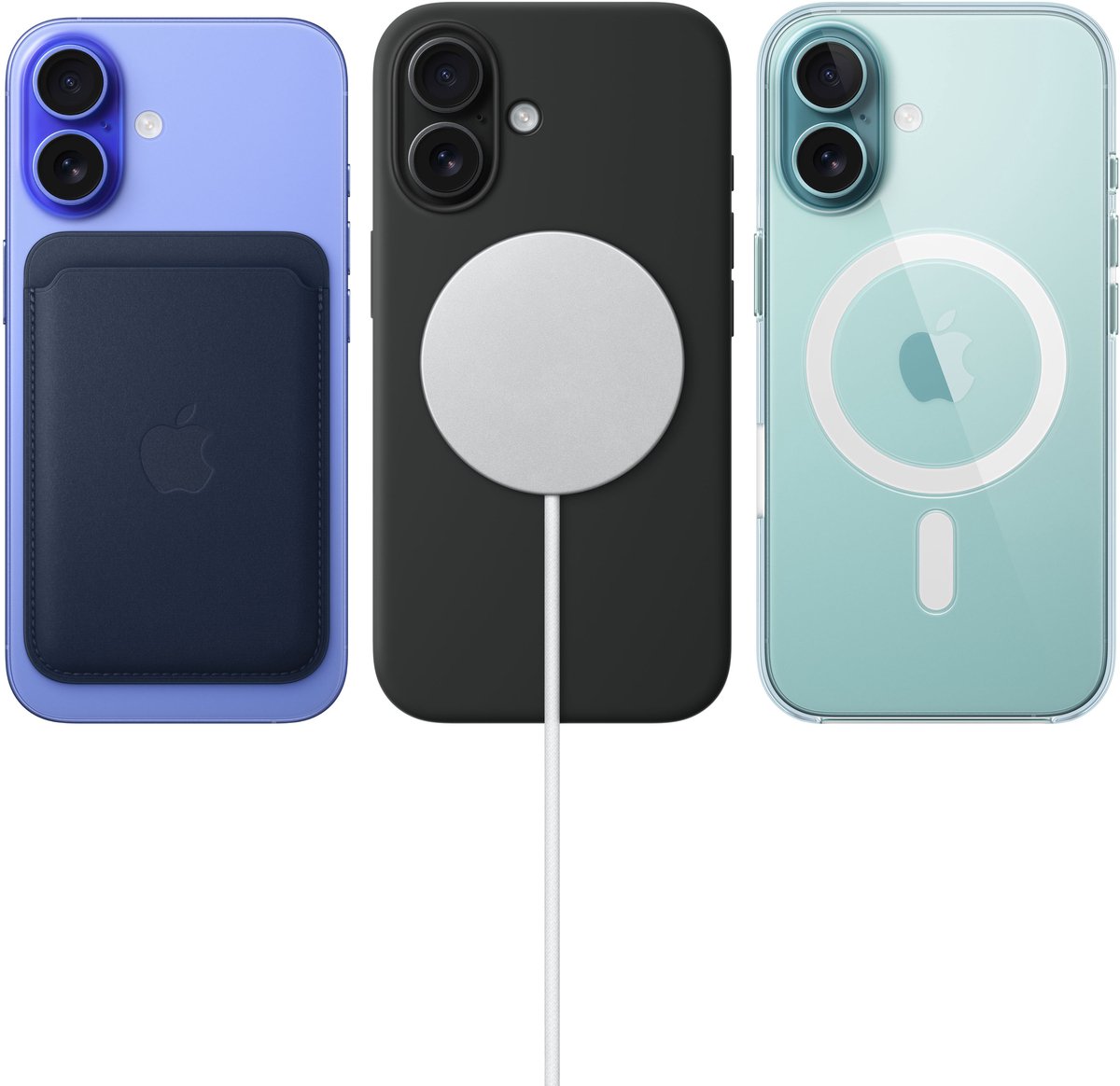 Apple iPhone 16 128GB Blauw - A18-chip, 48MP camera thumbnail 2