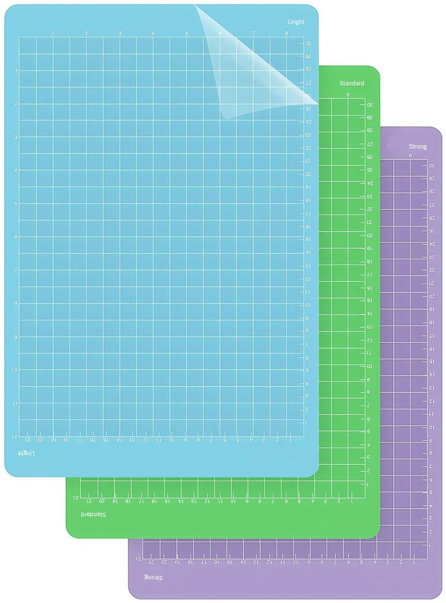 IMPERATORIS® Zelfherstellende Snijmat A2/A3/A4 - Essentieel voor Precies Snijwerk - Ideaal voor Scholen, Thuis en Op Kantoor - 3 Stuk