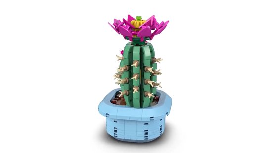 LEGO Botanicals Cactus Fleuri - Ensemble Décoration Plantes - 11509