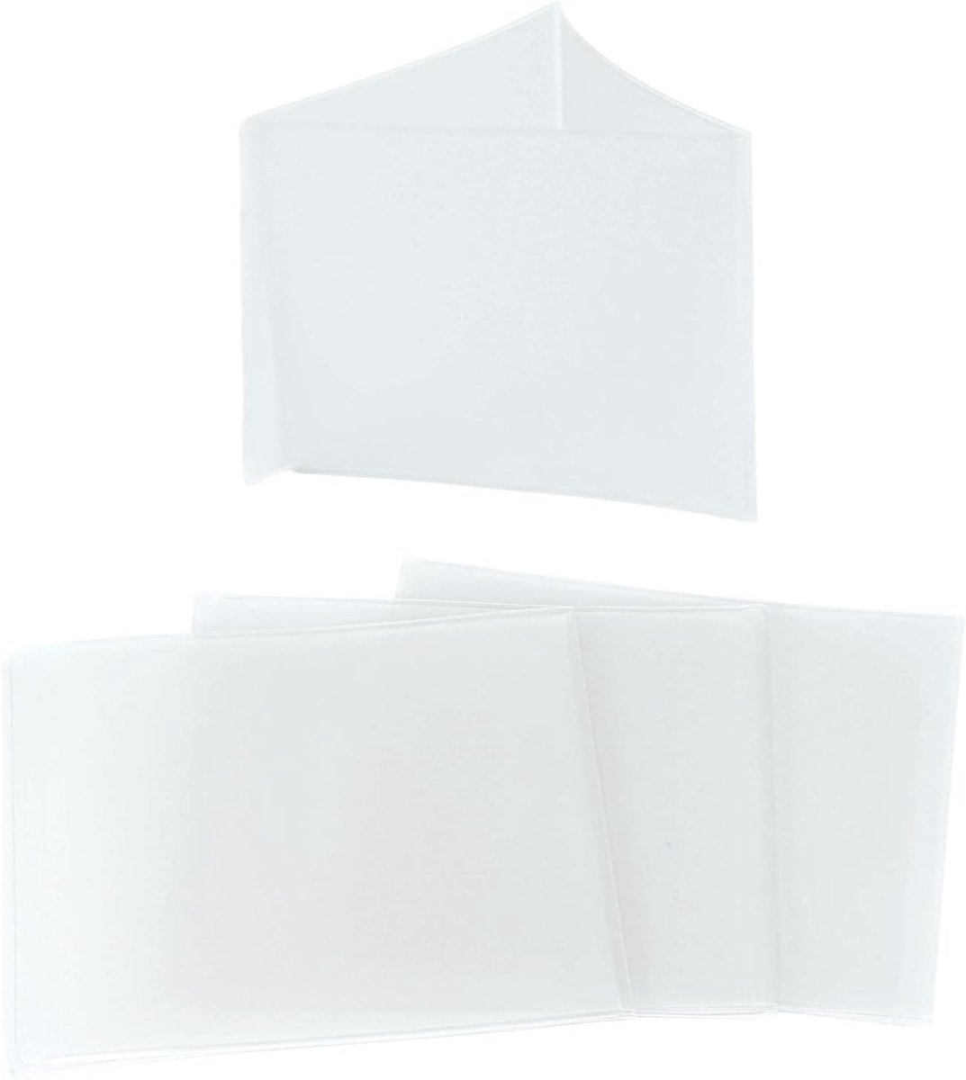 Cosensi - Mahjong kaarthouder van 2025 mah, transparant plastic hoes van 15,5x12,6 cm, krasbestendig - Spelaccessoire - Organiseer en bescherm je Mahjong kaarten met deze handige kaarthouder.
