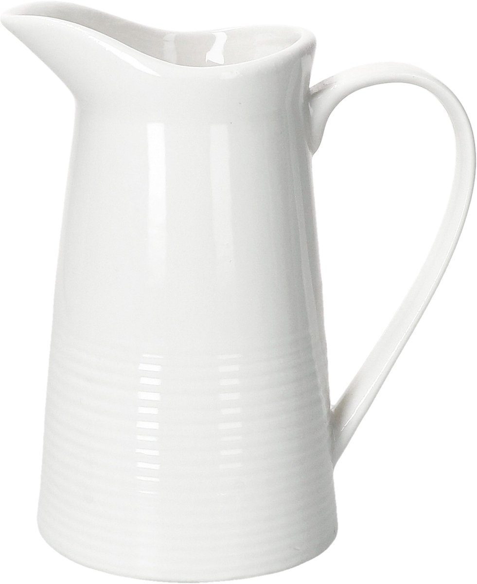 Melkfles CREME 0,5 liter crèmewit van aardewerk – 24302810