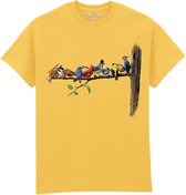 Vogels Birds The Coloured House T-shirt S
