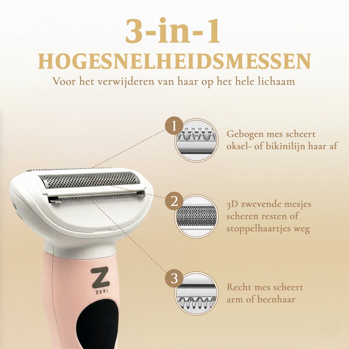 Zeri Ladyshave 5-in-1 thumbnail 2
