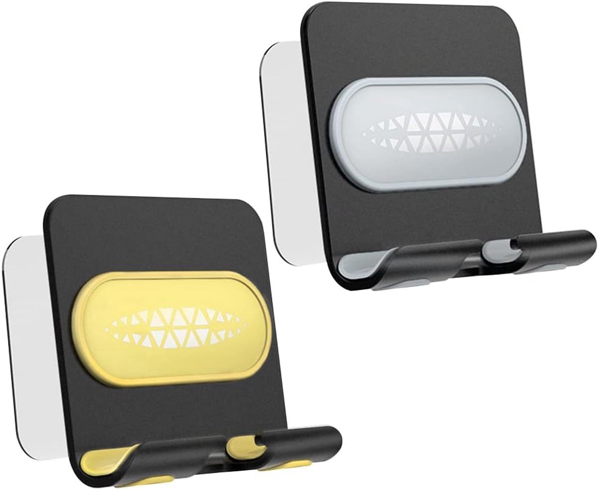 Stunq® Universele Muurbeugel 2-Stuks - Zelfklevende Telefoonhouder voor Elke Ruimte