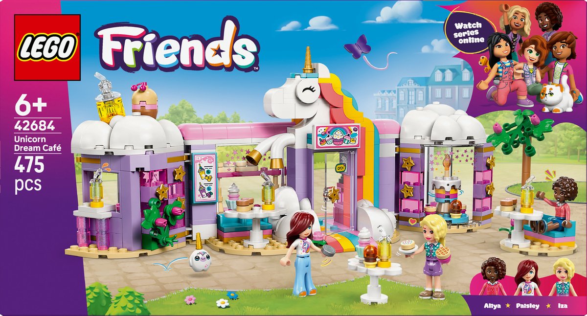 LEGO Friends eenhoorn café speelset - magisch bouwspeelgoed - 42684 — afbeelding 14