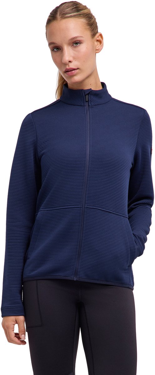 FALKE Trekking Sweat vochtregulerend functioneel materiaal Jack dames Blauw