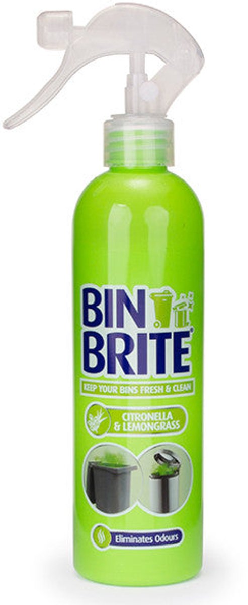 Vuilnisbakverfrisser Spray - Island Fruit - Voorkomt en verwijdert nare geuren - Houdt je vuilnisbak fris - Luchtverfrisser - 400ml