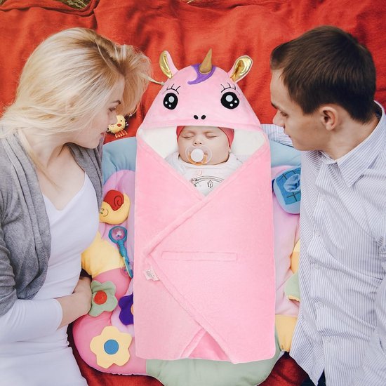 Warme Baby Inbakerdoek & Voetenzak voor Kinderwagen - 100% Katoen — afbeelding 2