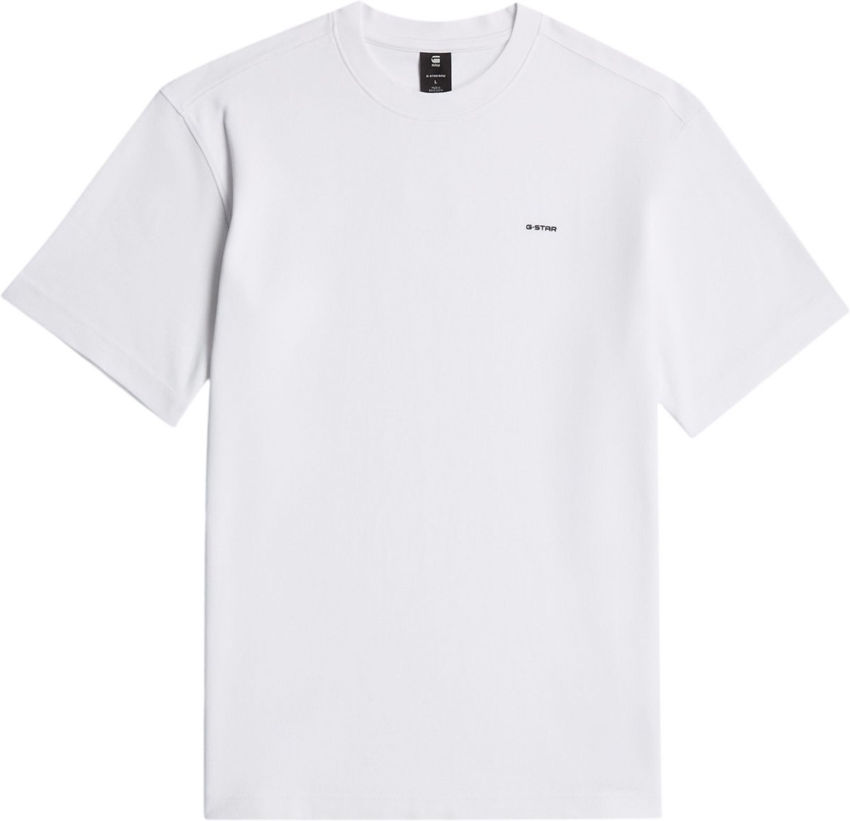 G-Star Raw True Regular R T Polo’s & T-shirts Heren Polo shirt Wit