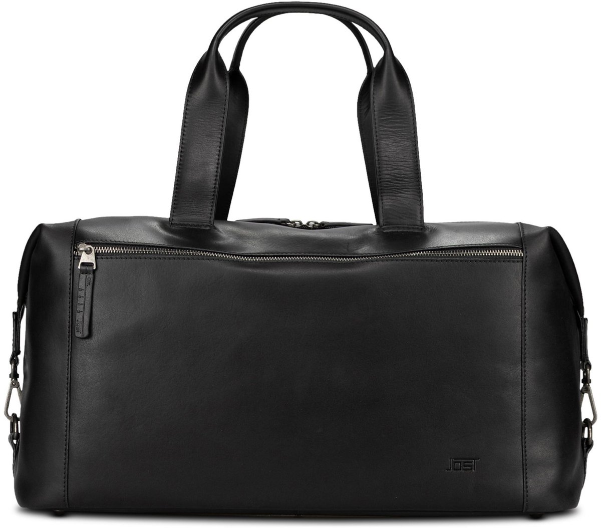 Jost Lund Weekender reistas Leer 50 cm - schwarz