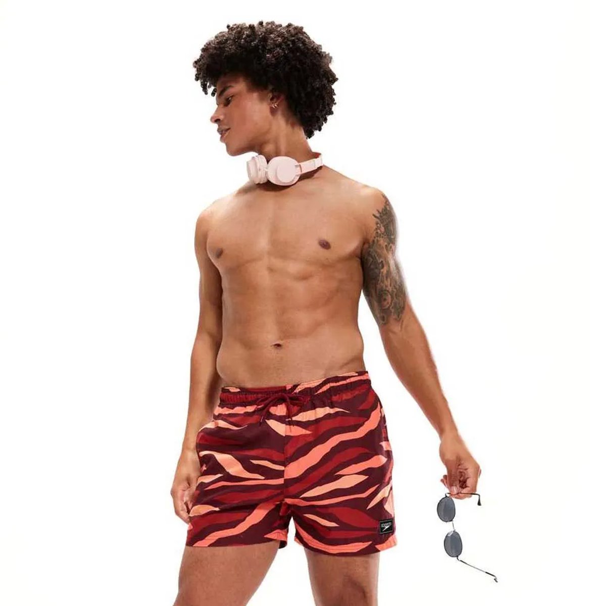 Speedo Printed Leisure 14´´ Zwembroek Rood XL Man — afbeelding 7
