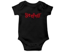 SMARTYPANTS Sleepnot Babygrow - Slaap Niet Knoop Slipknot Muziek Rock Heavy Metal Grappige Baby Shower Baby Grow Romper Slaappakje Bodysuit Baby Vest Gift Present