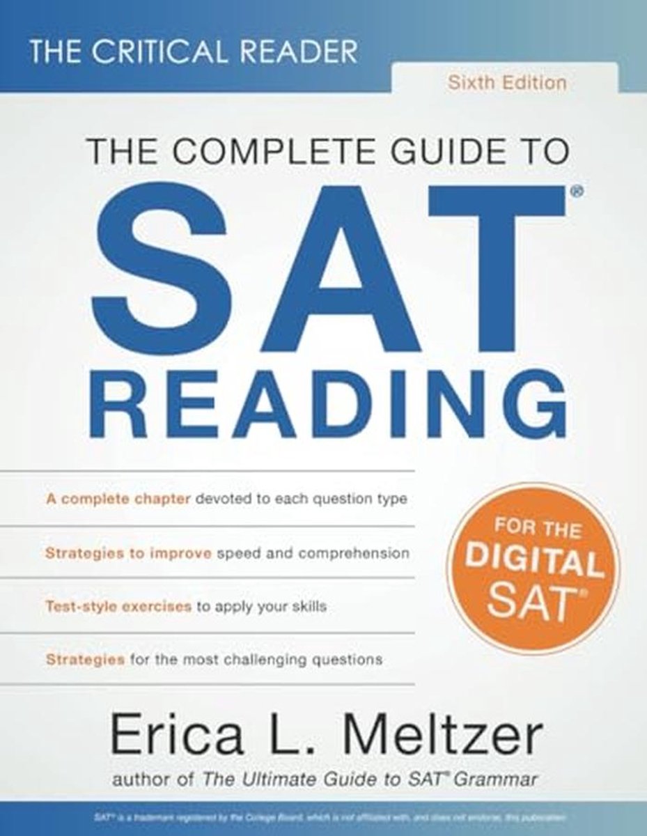The Critical Reader E-reader Complete Gids voor SAT Lezen - The - €84,13