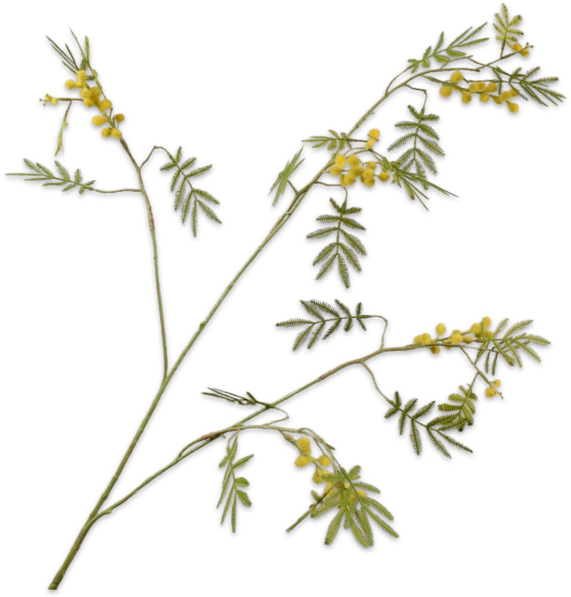 Silk-ka Kunstbloem - geel - H96 cm