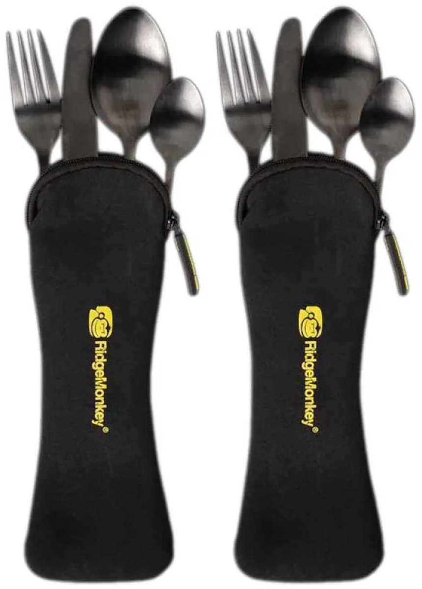 Ridgemonkey Dlx Twin Pack Kookgereiset Zwart