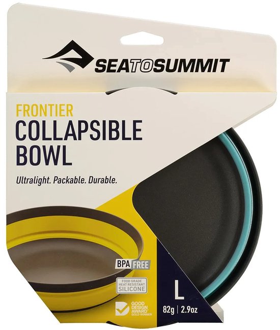 Sea to Summit - Opvouwbare Kom - Camping servies - Frontier - Ultralight - Blauw van Sea to Summit — afbeelding 3