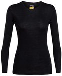 Zwart longsleeve thermoshirt met label.