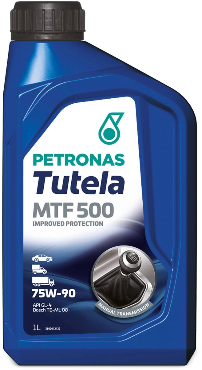Petronas Tutela MTF500 75w90 versnellingsbak olie 1 liter