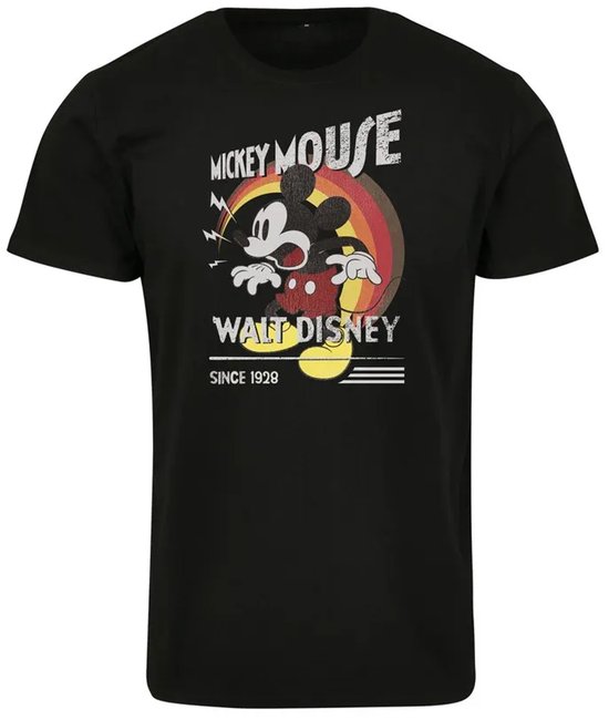 Tshirt Homme Disney Mickey Mouse - XS- Mickey Mouse After Show Zwart