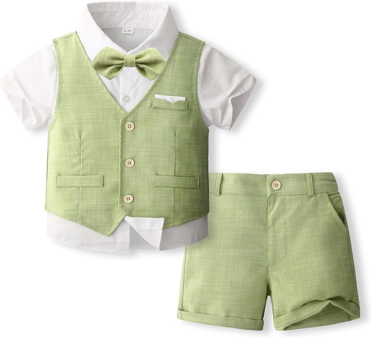 4-delig babyjongens zomer bruiloft pak peuter formele jurk kleding outfit