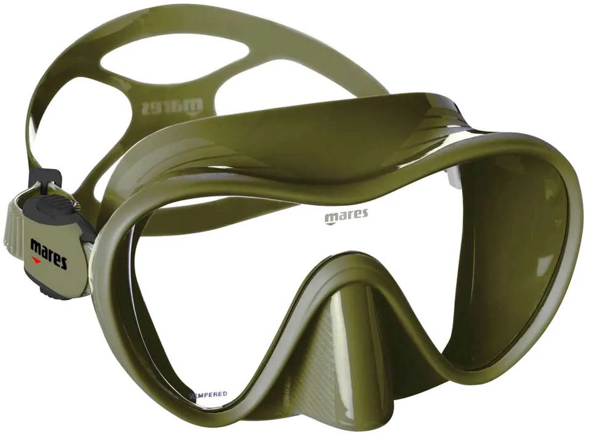 Mares Tropical Plastic Box Duikmasker Groen Man,Vrouw