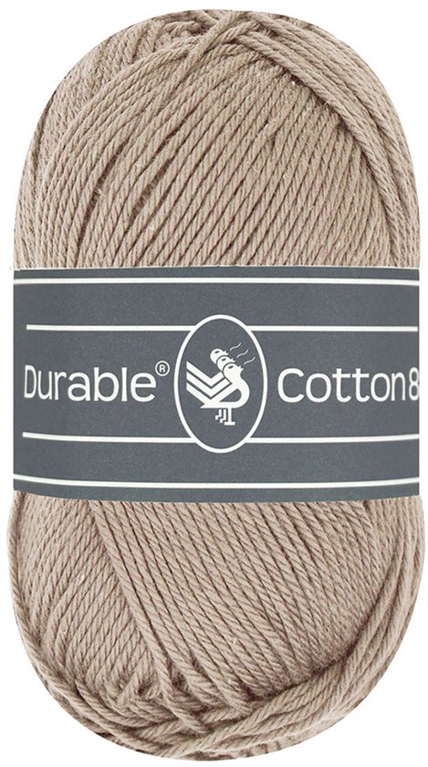 Durable Cotton 8 - 340 Taupe