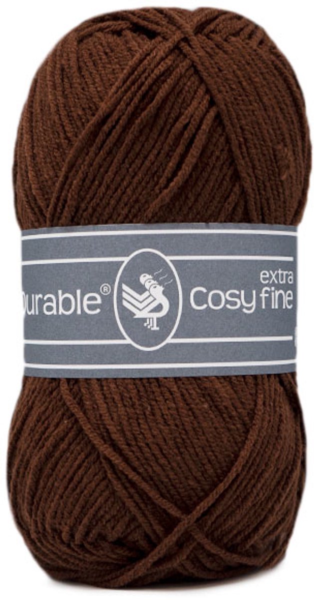 Durable Cosy Extra Fine - 385 Coffee