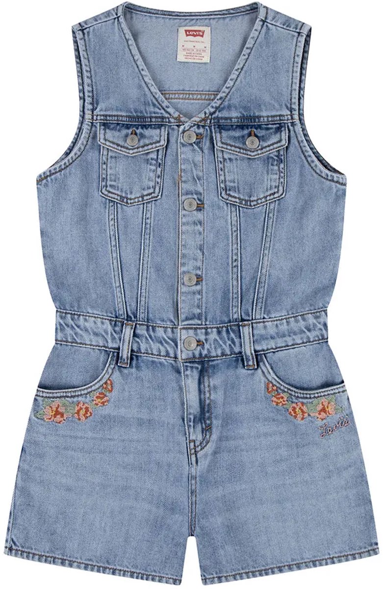 Levi´s ® Kids Vest 6 Years Meisjes Blauw