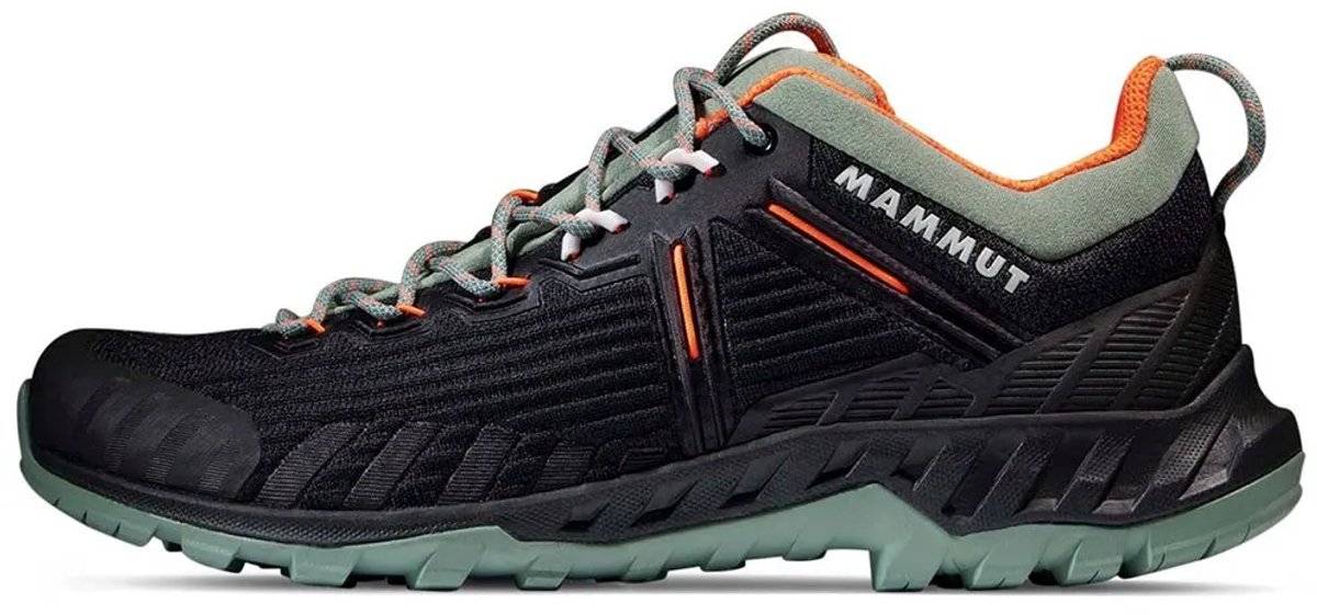 Mammut Alnasca Knit Iii Low Approachschoenen Vrouw Zwart
