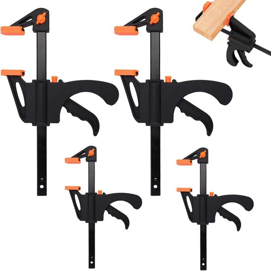Klemmen Set Gerade und Gebogen 20 cm 22 cm Klemme Hakenlöser Edelstahl 80549021