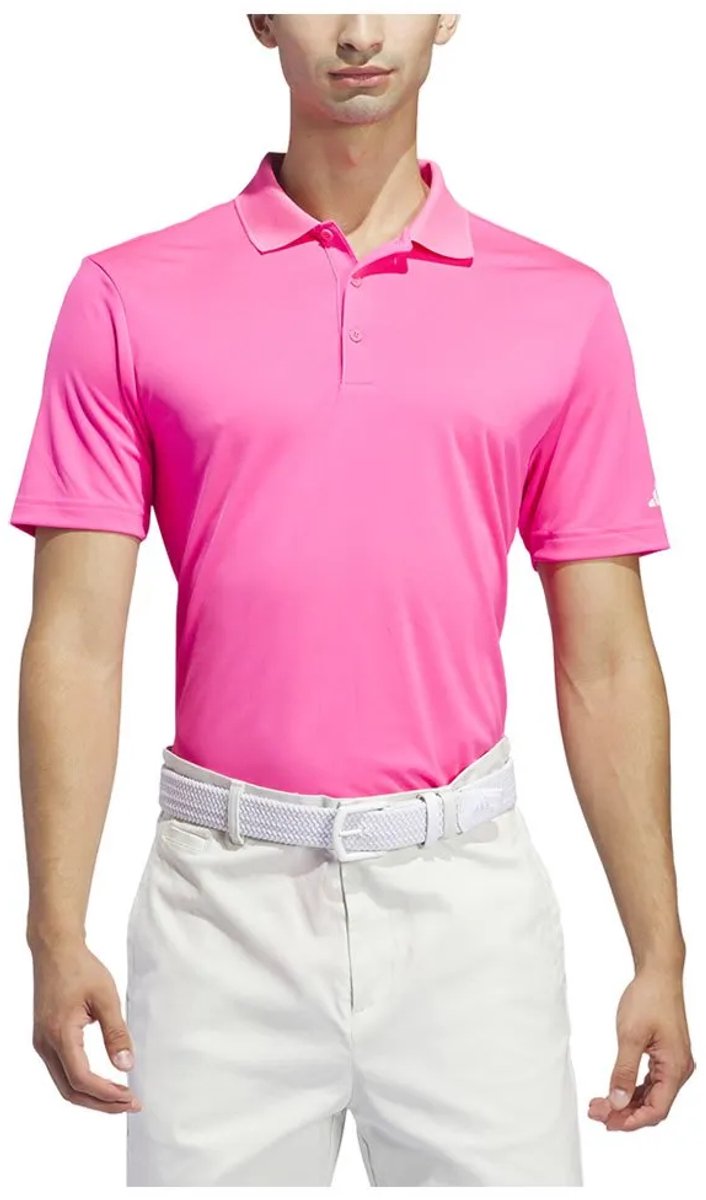 Adidas Performance Korte Mouw Poloshirt L Man Roze