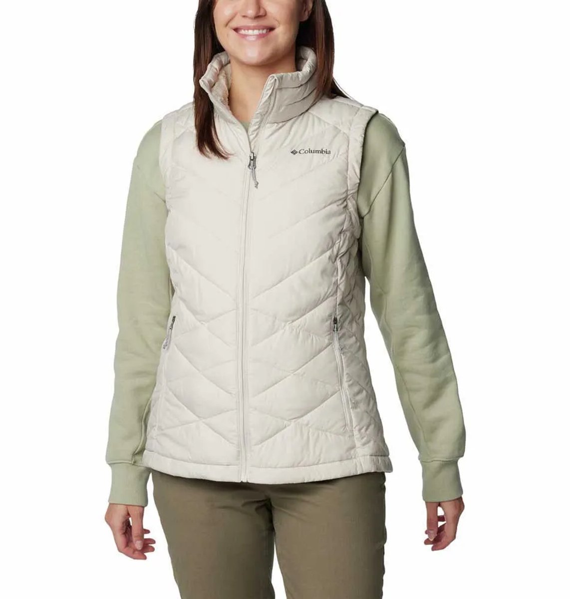 Columbia Heavenly™ Ii Vest L Vrouw Dark Stone